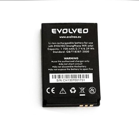 Акумулятор для Evolveo Strong Phone WiFi (1700 mAh) [Original PRC] 12 міс. гарантії