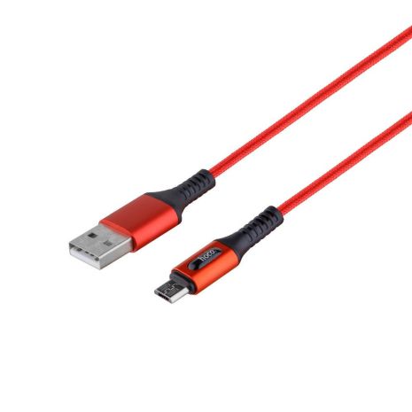 USB Hoco U79 Admirable Micro 2.4A Червоний