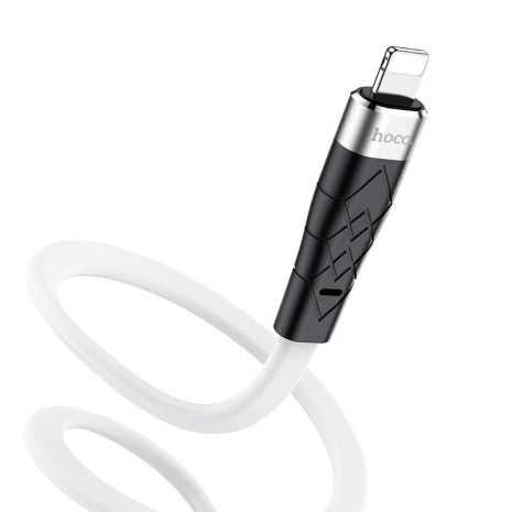 USB Hoco X53 Angel Lightning 1m Белый