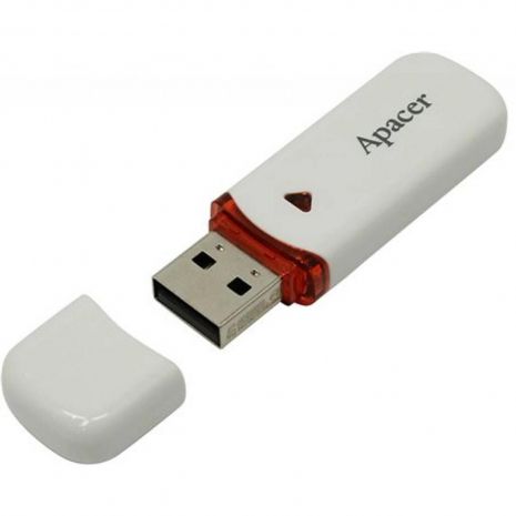 Видалити ДУБЛЬ USB Flash 64Gb Apacer AH333 White