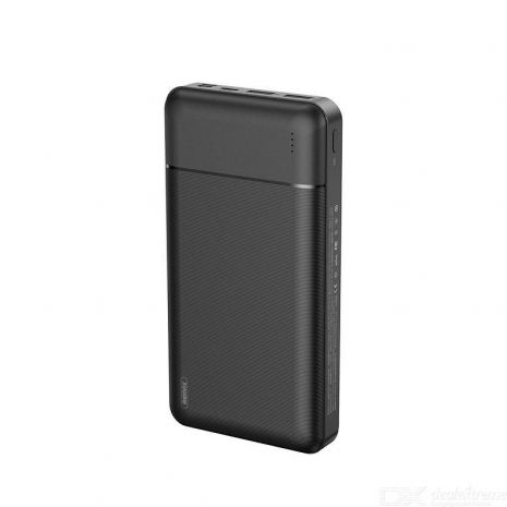 Повербанк Remax RPP-167 Lango (30000 mAh / Out: 2USB 5V/2A / In: Type-C, Lightning, micro-USB 5V/2A ) с LED