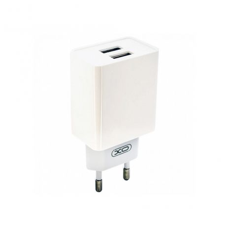 Зарядное устройство XO L65 EU 2USB 2.4A White