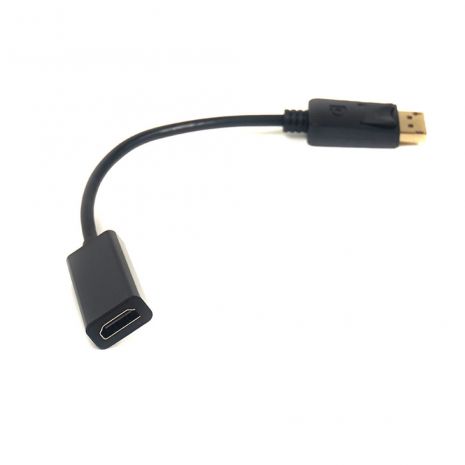 Кабель-перехідник PowerPlant DisplayPort - HDMI, 0.2м