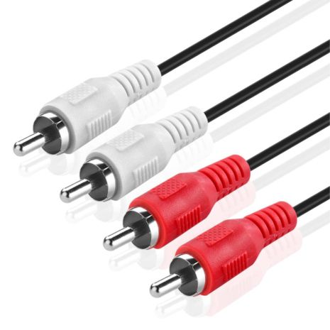 2RCA на 2RCA AV звуковий штекер