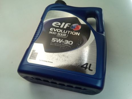 Олія моторна 5W-30 синтетична ELF Evolution 900 SXR 4л. (0888010705) (196133)