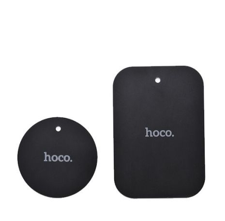 Комплект пластин Hoco для з'єднання телефону з магнітним автоутримувачем (2шт) Black