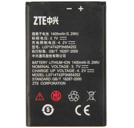 Аккумулятор для ZTE Li3714t42p3h654252 (ZTE U809, HAIER W716) [Original PRC] 12 мес. гарантии
