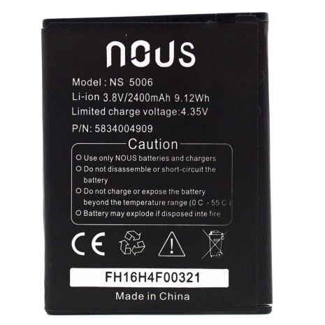 Аккумулятор для Nous NS 5006 [Original PRC] 12 мес. гарантии