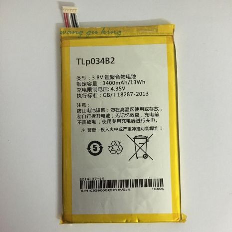 Акумулятори для Alcatel TIPO34B2/ Y910 [Original PRC] 12 міс. гарантії
