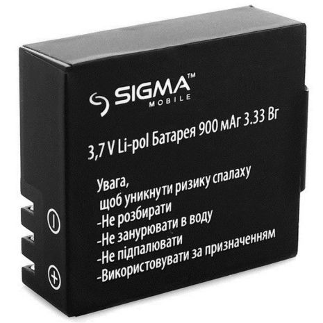 Акумулятори для Sigma X-Sport C10 [Original PRC] 12 міс. гарантії