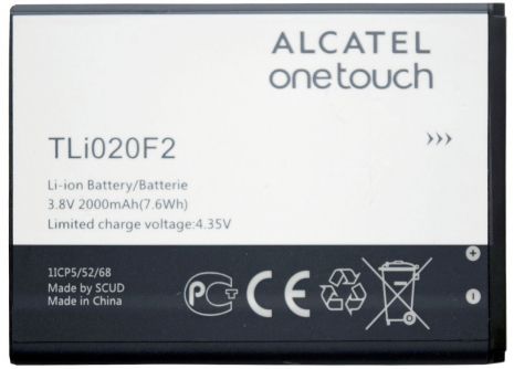Аккумулятор для Alcatel One Touch 7040N / TLi020F2 [Original] 12 мес. гарантии