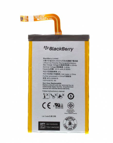 Аккумулятор для Blackberry Q20 [Original PRC] 12 мес. гарантии