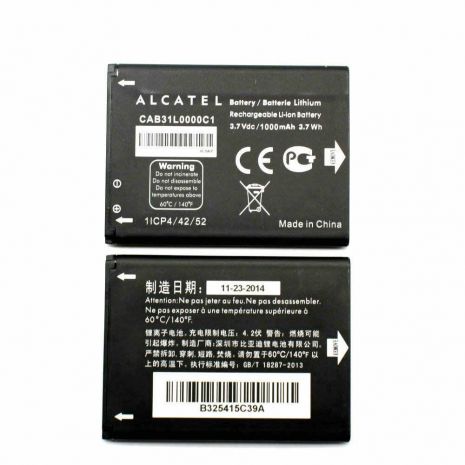 Акумулятор для Alcatel One Touch 891/CAB31L0002C1 [Original PRC] 12 міс. гарантії