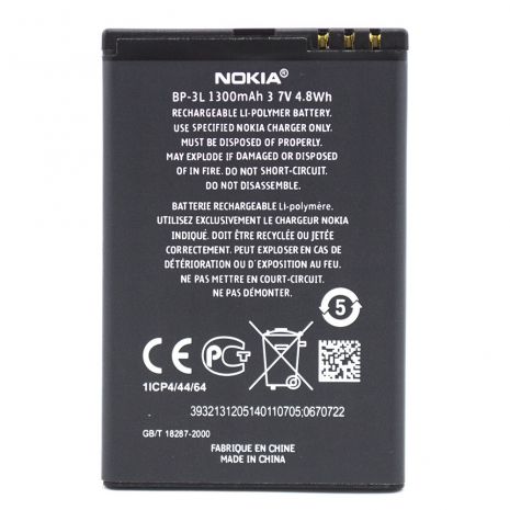 Аккумулятор для Nokia BP-3L [Original] 12 мес. гарантии