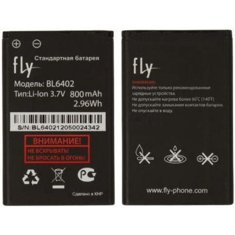 Аккумулятор для Fly (BL6402) TS90 [Original PRC] 12 мес. гарантии