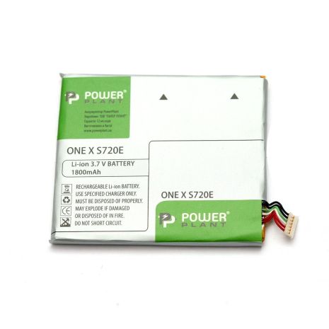 Аккумулятор PowerPlant HTC One X, One S, One XL, One X Plus, G23, S720e (BJ83100, BJ40100, BM35100) 1800 mAh