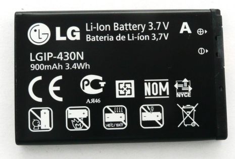 Аккумулятор для LG GS290, LGIP-430N [Original PRC] 12 мес. гарантии
