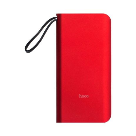 Повербанк Hoco J25 With Cable Lightning 10000 mAh Червоний