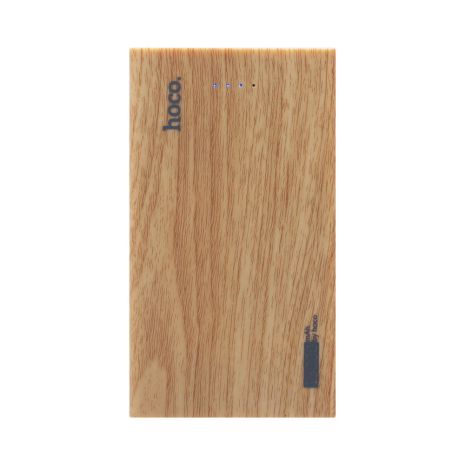 Повербанк Hoco B36 Wooden mobile 13000 mAh Oak Wood