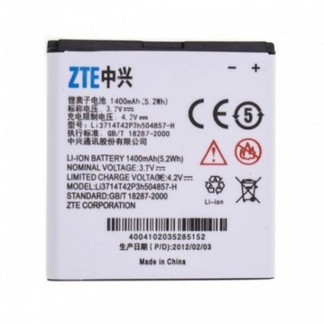 Акумулятор ZTE U830, Li3817T42P3h735044 [Original PRC] 12 міс. гарантії