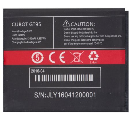 Акумулятори для Cubot GT95 [Original PRC] 12 міс. гарантії