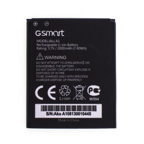 Акумулятори для Gigabyte GSmart AKU A1 [Original PRC] 12 міс. гарантії