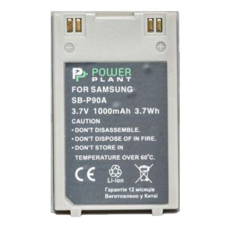 Акумулятор PowerPlant Samsung SB-P90A 1000mAh