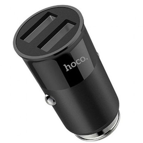 Автомобільне ЗУ Hoco Z17A 2USB Black (3.1A)