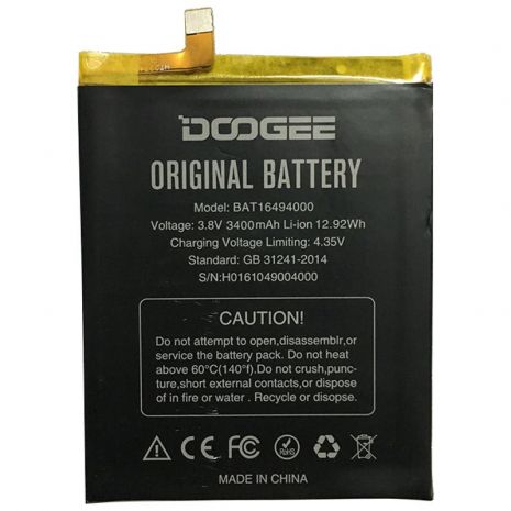 Аккумулятор для Doogee F7 / F7 Pro (BAT16474000) 4000 mAh [Original PRC] 12 мес. гарантии