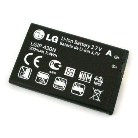 Аккумулятор для LG LGIP-430N: GW300, GS290 и др. [Original PRC] 12 мес. гарантии 900 mAh