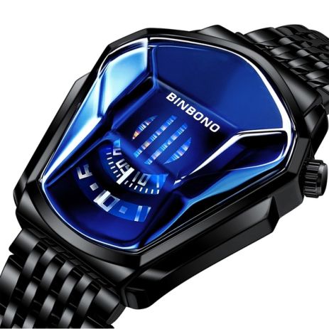 Мужские часы Hemsut Binbono Black 7501
