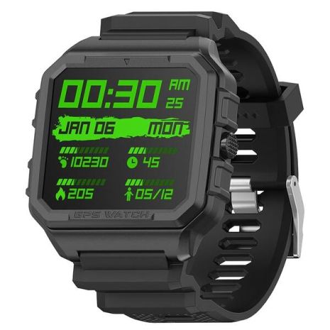 Смарт часы North Edge Alpha Pro Black с GPS 5095