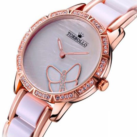 Жіночий годинник Torbollo Fashion White 1394