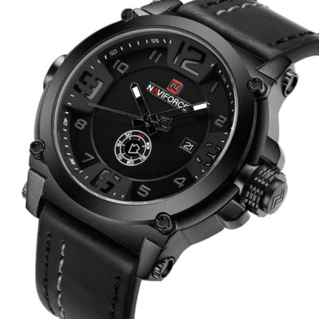 Мужские часы Naviforce Plaza Black NF9099 1225