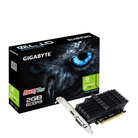 Відеокарта GF GT 710 2GB GDDR5 Gigabyte (GV-N710D5-2GL)