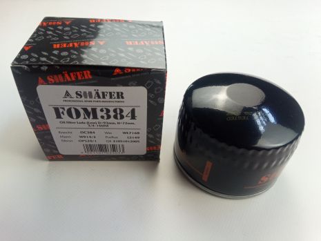 Фільтр масляний ВАЗ 2108, SHAFER (FOM384) (2108-1012005)