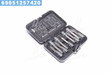 Набор бит TORX 1/2" T20-T60, 100мм, S2, STORM(INTERTOOL)