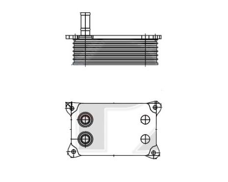 Радіатор масляний Ford Transit NRF FP 28 B141-X