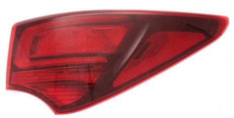 Фонарь задний правый Hyundai Santa Fe III 16-18 внеш. без LED (DEPO) - FP 3247 F2-E