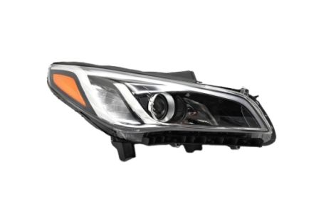 Фара правая Hyundai Sonata 14-17 - МЕХ. ЖЕЛТАЯ ВСТАВКА ГАЛОГЕН (-LED) , FP 3245 R2-E , DEPO