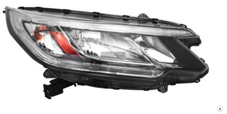 Правая фара HONDA CRV 15-19 USA , FP 3028 R6-P , МЕХ. H11/HB3 ЖЕЛТАЯ ВСТАВКА