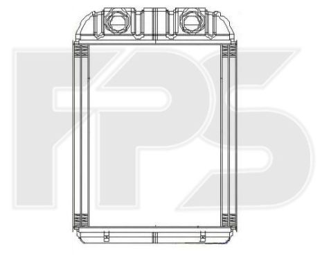 Радіатор обігрівача Audi