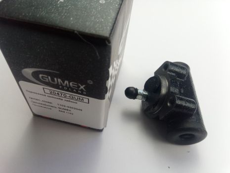 Циліндр задній гальмівний Таврія, GUMEX (1102-3502040) (20470-GUM)