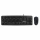 Комплект клавиатура и мышь Jedel G10 (ENG/ РУС) черный