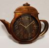 Настінний годинник кухонний "Чайник" Великий Бронза (31х37 см) Time