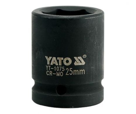 Головка торцева ударна шестигранна 3/4" 25 мм Yato YT-1075