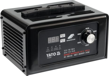 Пусковое зарядное устройство, от 50 до 600 Ач Yato YT-83052