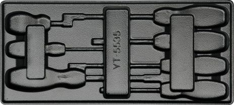 Вклад в инструментальной шкафы пустой, для отверток Yato YT-55351