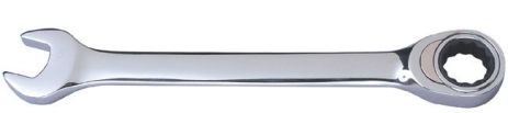 Ключ гаечный комбинированный 19 мм с храповым механизмом в головке накидного ключа "Gear Wrench" с профилем "MaxiDrive Plus" STANLEY 4-89-944
