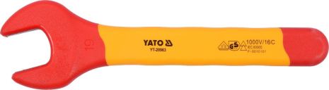 Ключ ріжковий діелектричний VDE 1000В 19 мм Yato YT-20963